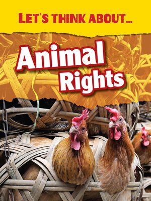 cover image of Let's Think About Animal Rights